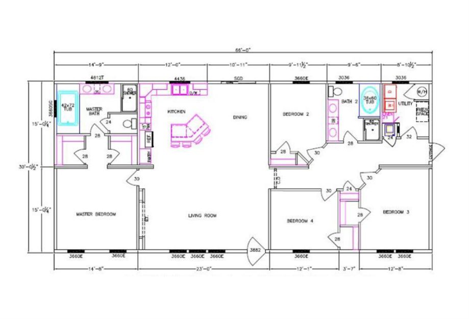 The Grove Modular home by Franklin Homes for sale at Gulf South Homes in Houma, Louisiana